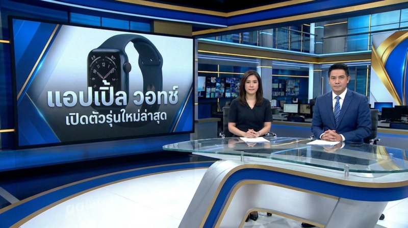 การพูดคุยแนะนำเงื่อนไขบริการในบรรยากาศทางธุรกิจ